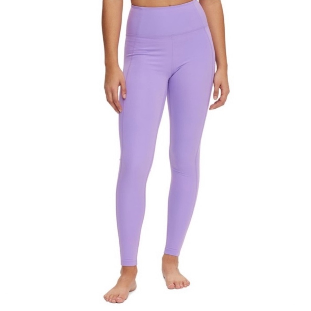 Girlfriend Collective Lilac‎ Lavender High Rise Compressive Leggings Size XL